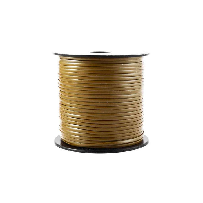 Gold Plastic Craft Lace Lanyard Gimp String Bulk 100 Yard Roll - artcovecrafts.com