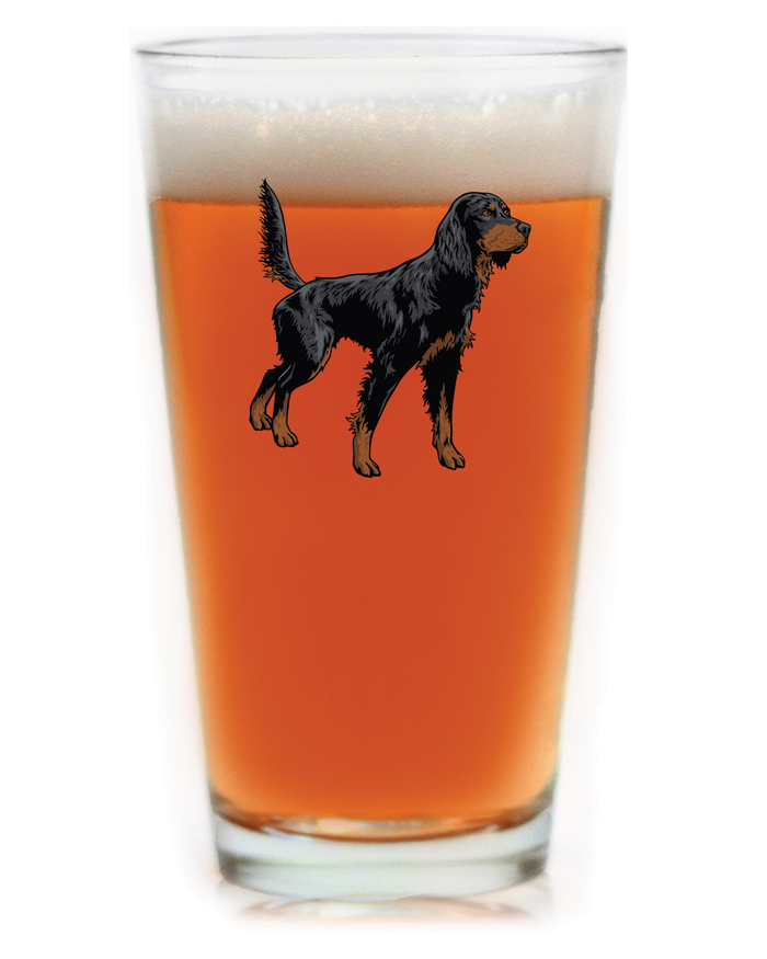Gordon Setter Pint Glass