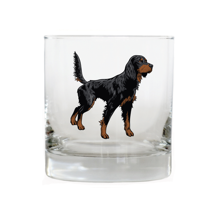 Gordon Setter Whiskey Glass