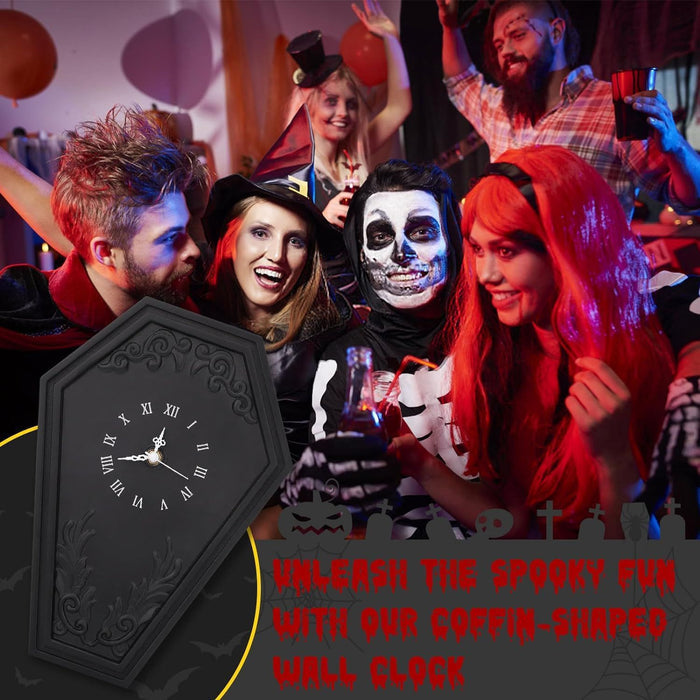 Gothic Coffin Dark Style Wall Clock 🇨🇳