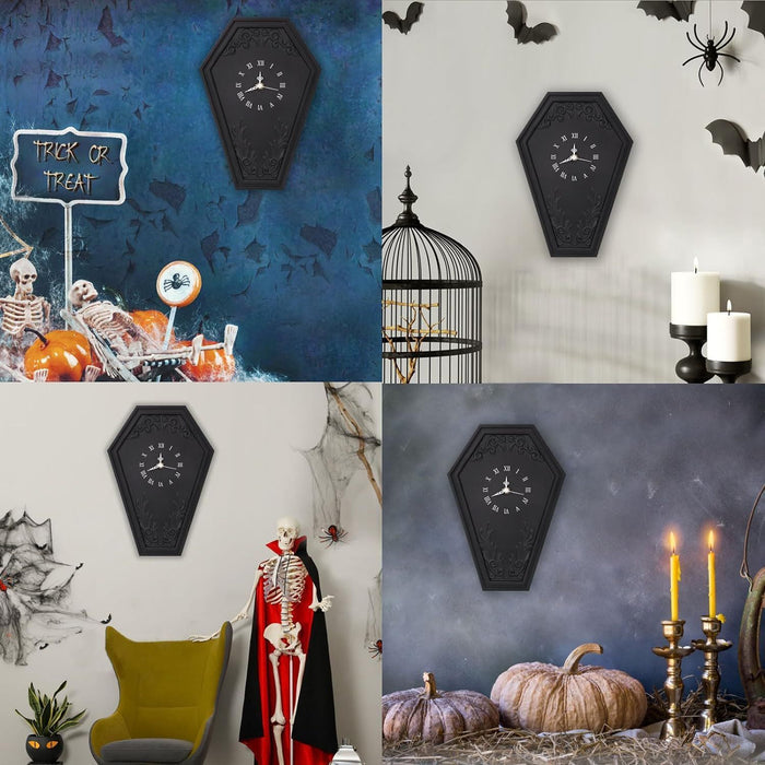 Gothic Coffin Dark Style Wall Clock 🇨🇳