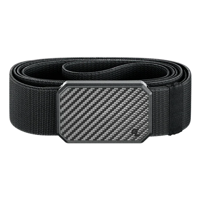 Groove Life Belt - Carbon Fiber Buckle - Black