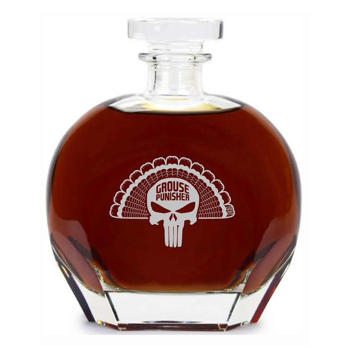 Grouse Punisher Whiskey Decanter