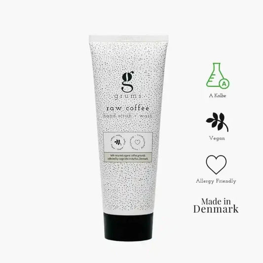 grums - raw coffee hand scrub + wash - 120 ml.