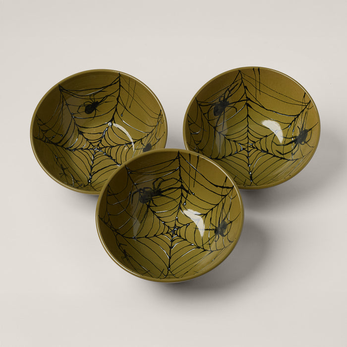 Hand-Thrown Spider Bowl