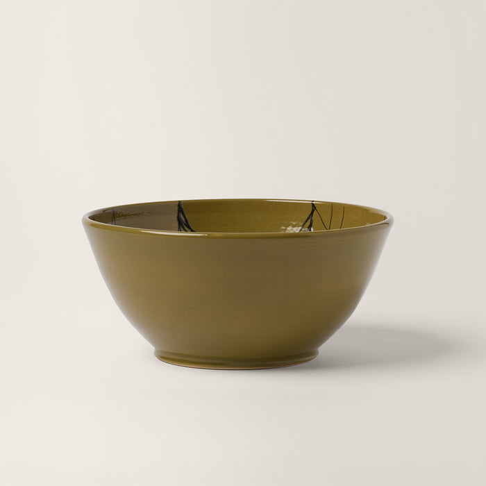 Hand-Thrown Spider Bowl