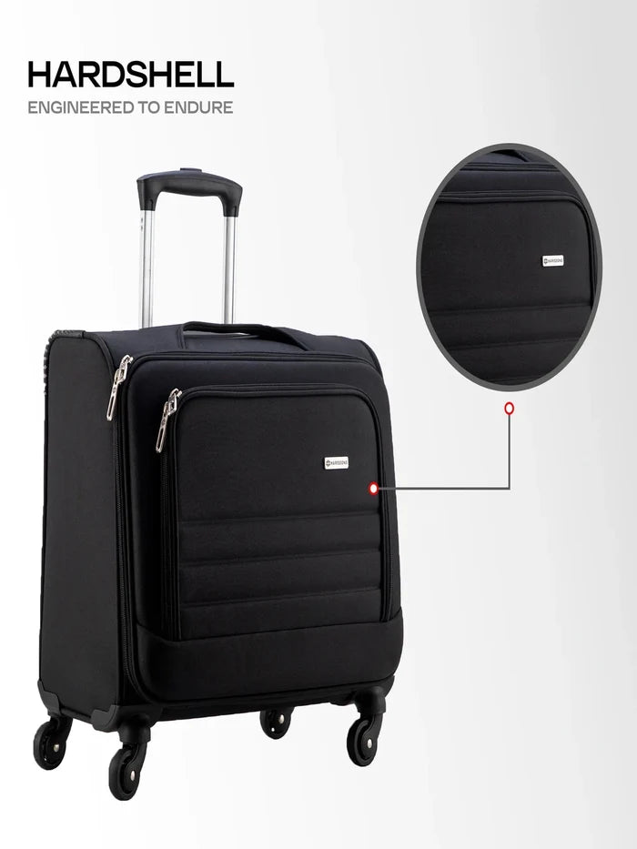 Harrison Bags Directorate 2.0 Functional 41L Cabin Size Luggage Bag 15.6 Inches Shadow Ash