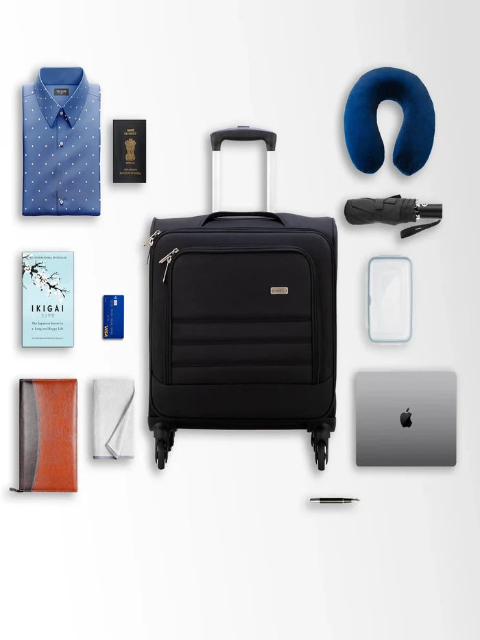 Harrison Bags Directorate 2.0 Functional 41L Cabin Size Luggage Bag 15.6 Inches Shadow Ash