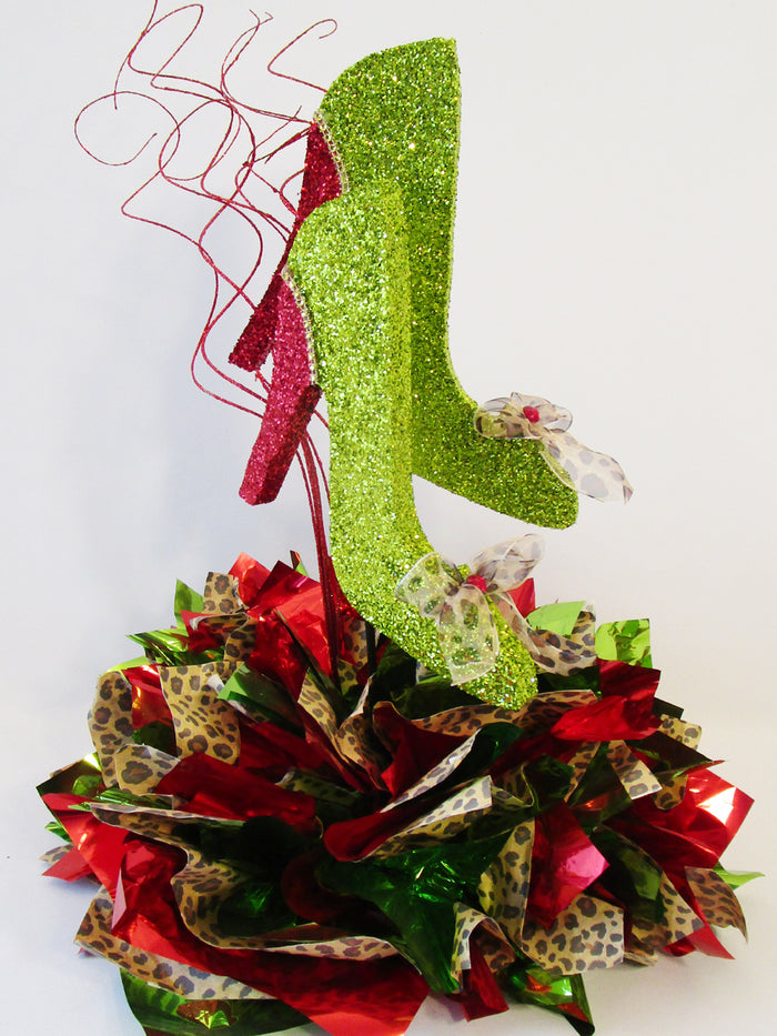 High Heel Shoe centerpiece - Deigns by Ginny