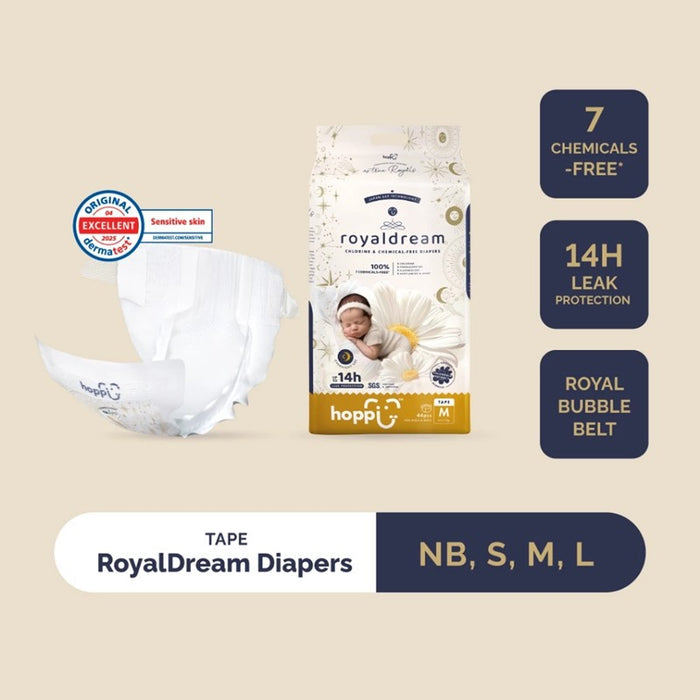 HOPPI Hoppi Royal Dream Diaper Tape | Isetan KL Online Store