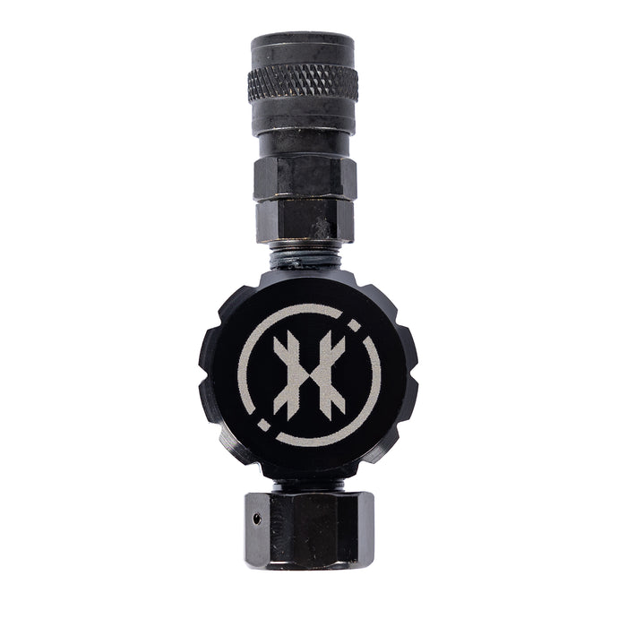 Hostile® XLP Regulator - Side Port Quick-Disconnect - Black