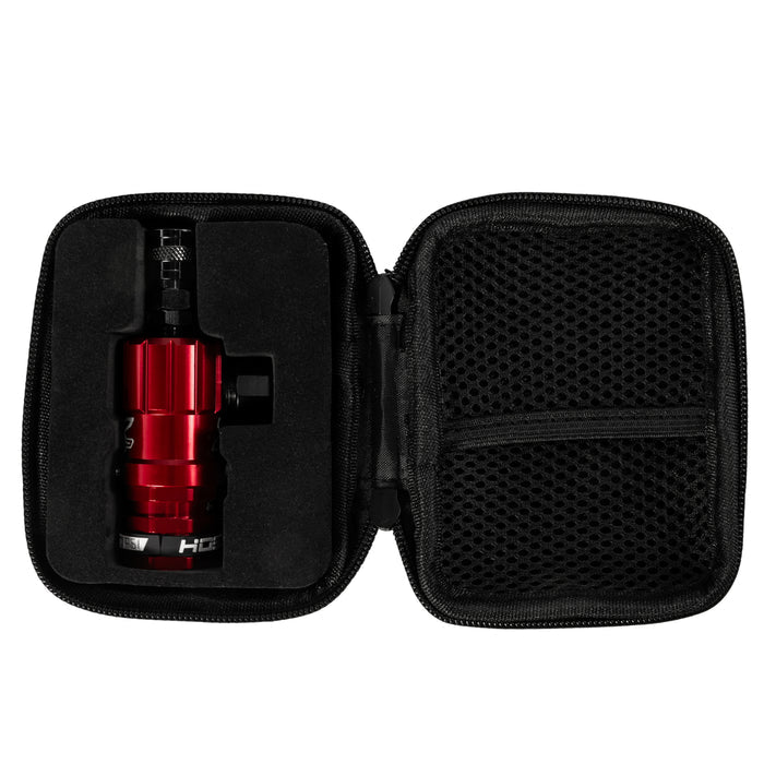 Hostile® XLP Regulator - Top Port Quick-Disconnect - Red