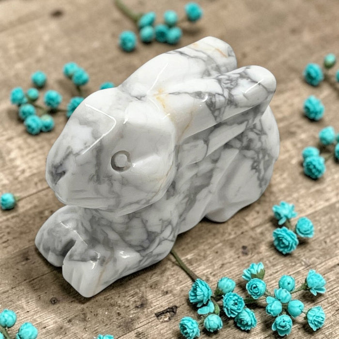 Howlite Crystal Bunny