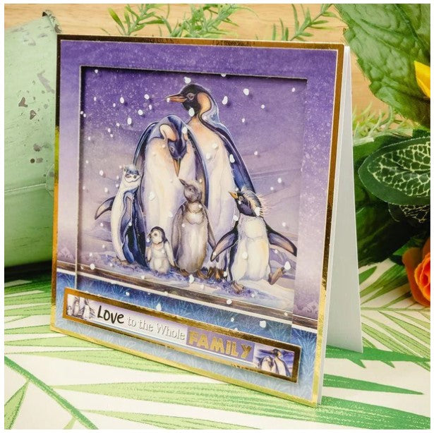 Hunkydory Crafts - Animal Kingdom - Second Season Luxury Topper Collection.  Take your crafting to the wild side with the Animal Kingdom Second Season Collection.  Available at Embellish Away located in Bowmanville Ontario Canada. Example