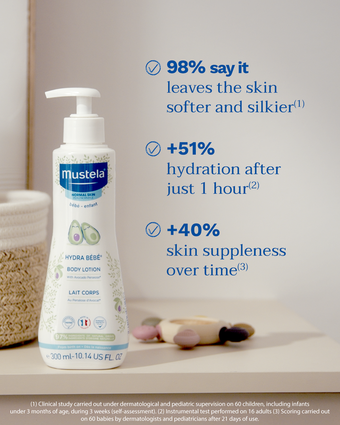 Hydra Bebe Body Lotion With Organically Farmed Avocado 300ml