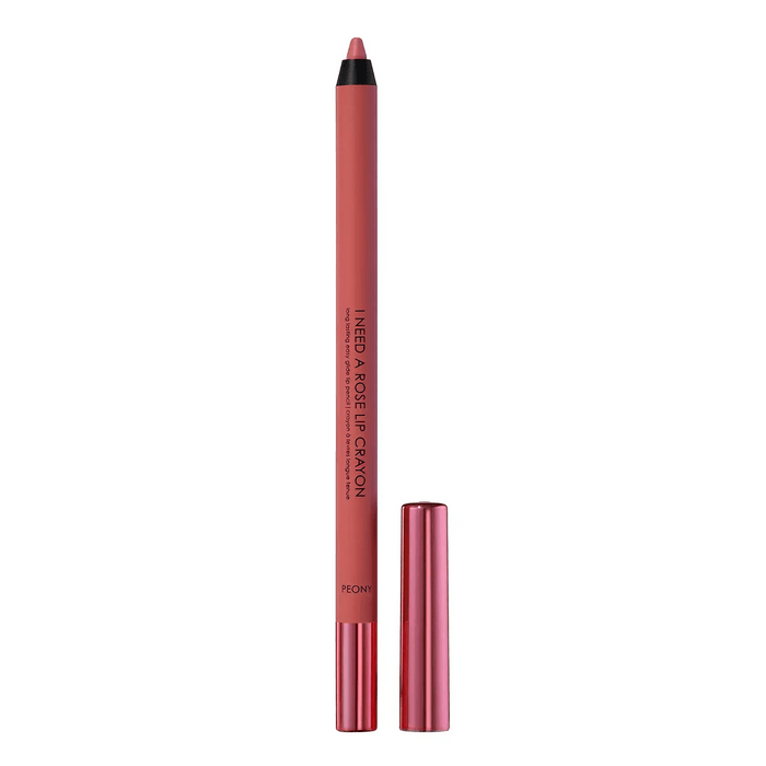 I Need a Rose Lip Crayon shade 'Peony' packshot.