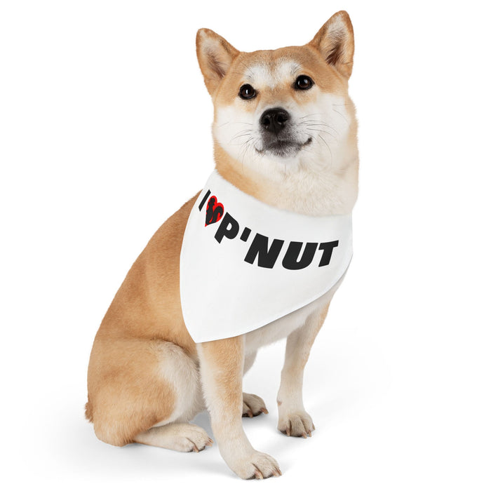 I ❤️ P'NUT Pet Bandana Collar