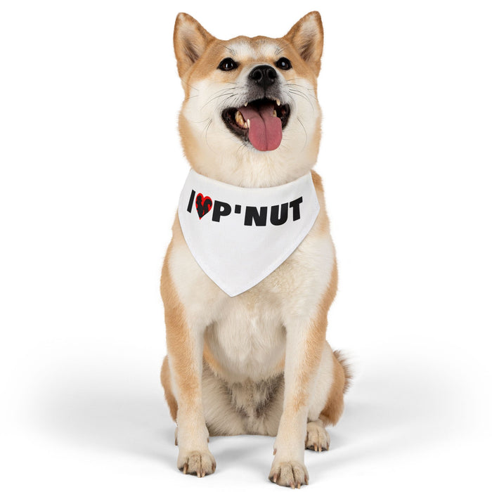I ❤️ P'NUT Pet Bandana Collar