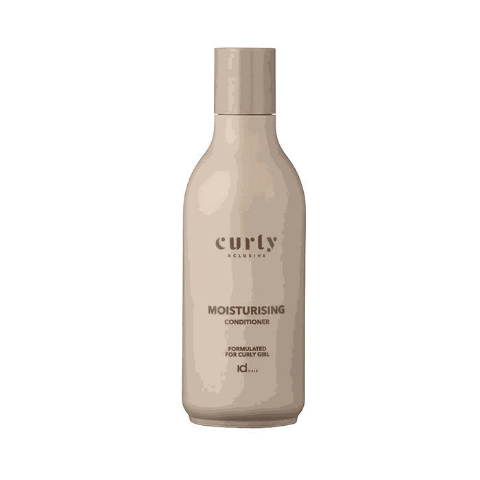 IdHAIR Curly Xclusive moisturizing conditioner for nourishing and hydrating curly hair with coconut oil and aloe vera