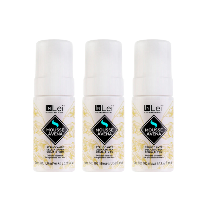 InLei® - Delicate Mousse Cleanser, Avena (100 ml) (Wholesale 3 pack, RRP $32.95 Each)