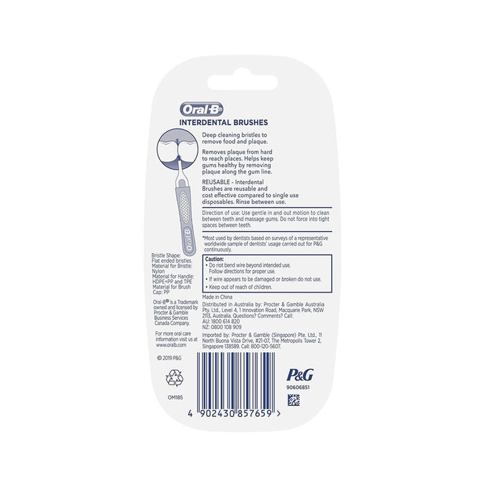 ORAL-B Interdental Brushes 10s | Isetan KL Online Store