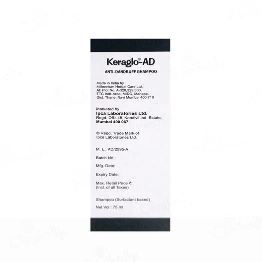 IPCA Keraglo-AD Anti-Dandruff Shampoo