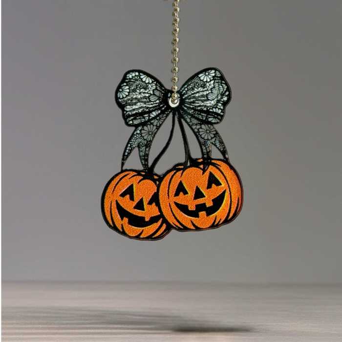 Jack O Lantern Charm - Tumbler Handle Charm
