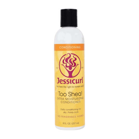 Jessicurl Too Shea! Extra Moisturizing Conditioner for dry, coarse curls with shea butter and natural oils