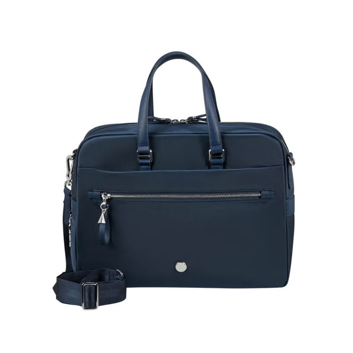 SAMSONITE Karissa Evo Bailhandle 15.6" 2 Comp (Blue Night) | Isetan KL Online Store