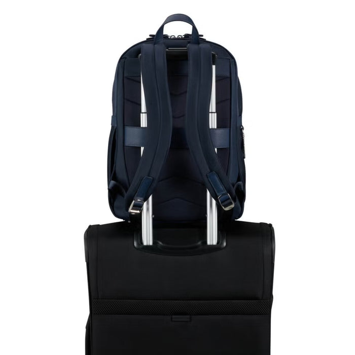 SAMSONITE Karissa Evo Slim Backpack 14.1" (Blue Night) | Isetan KL Online Store