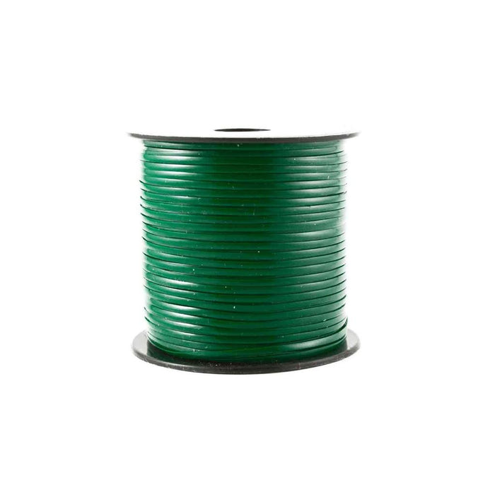 Kelly Green Plastic Craft Lace Lanyard Gimp String Bulk 100 Yard Roll - artcovecrafts.com
