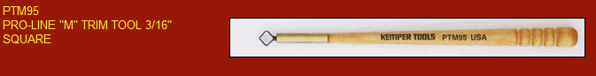 PTM95 - 3/16" Small Square