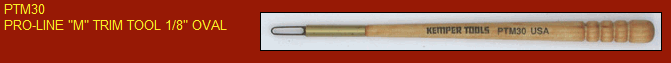 Kemper Pro-Line M Trim Tools