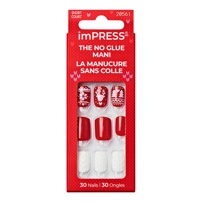Kiss Impress Holiday Nails