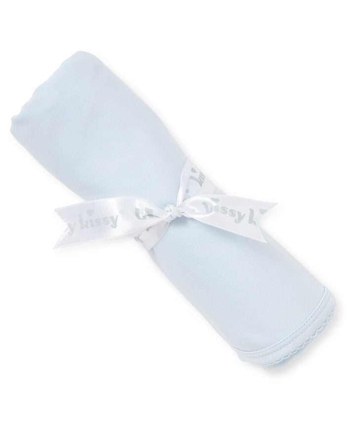 Kissy Kissy Basic Blanket Blue