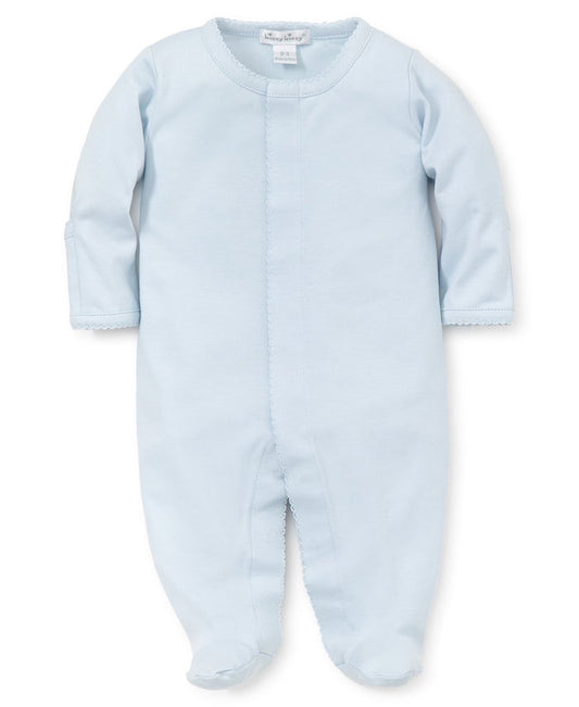 Kissy Kissy Basic Footie Blue