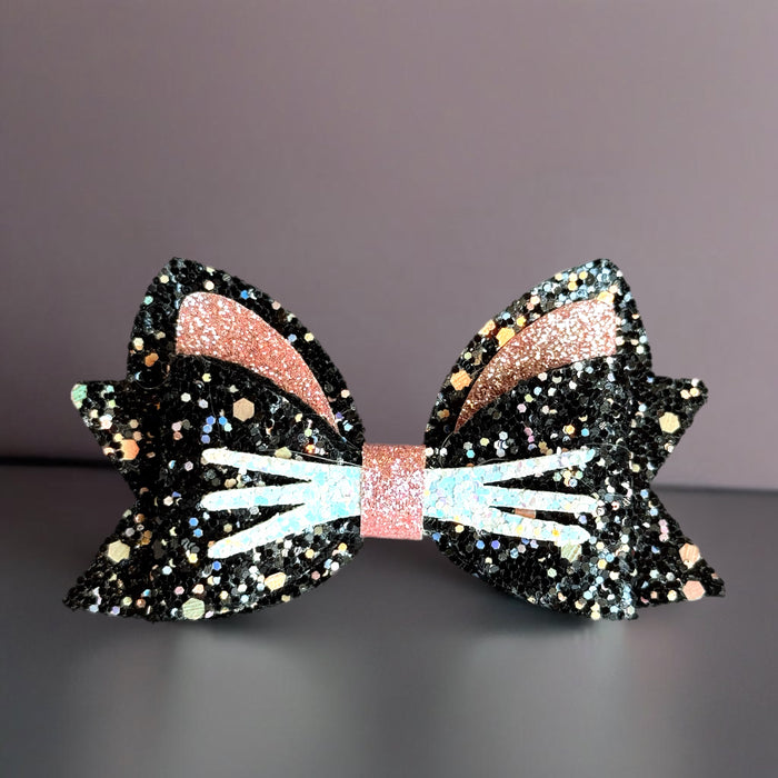 Kitty Ears Tumbler Bow