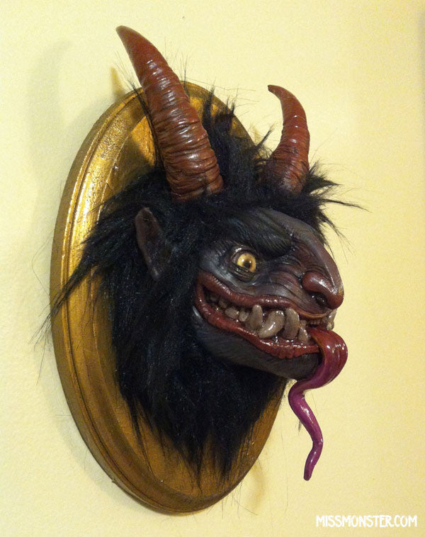 KRAMPUS TROPHY HEAD