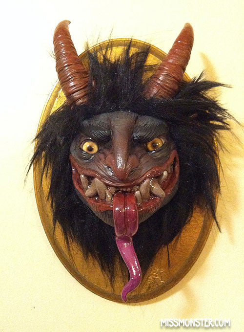 KRAMPUS TROPHY HEAD