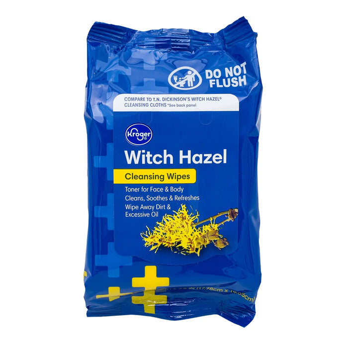 Kroger Witch Hazel Cleansing Wipes 25pcs