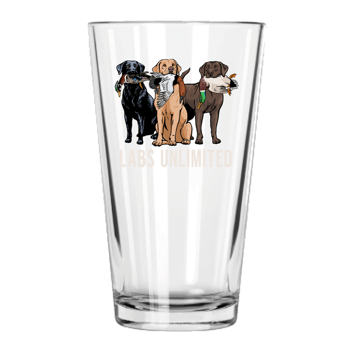 Labs Unlimited Pint Glass