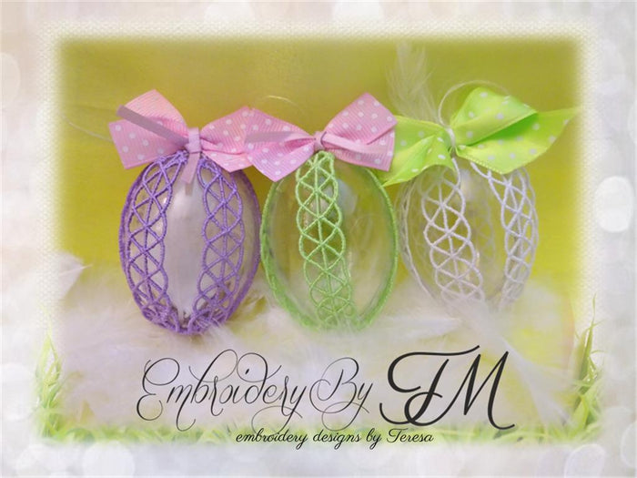 Lace Easter eggs  No.3