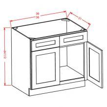 Lancaster Stone Wash- Vanity Sink Bases