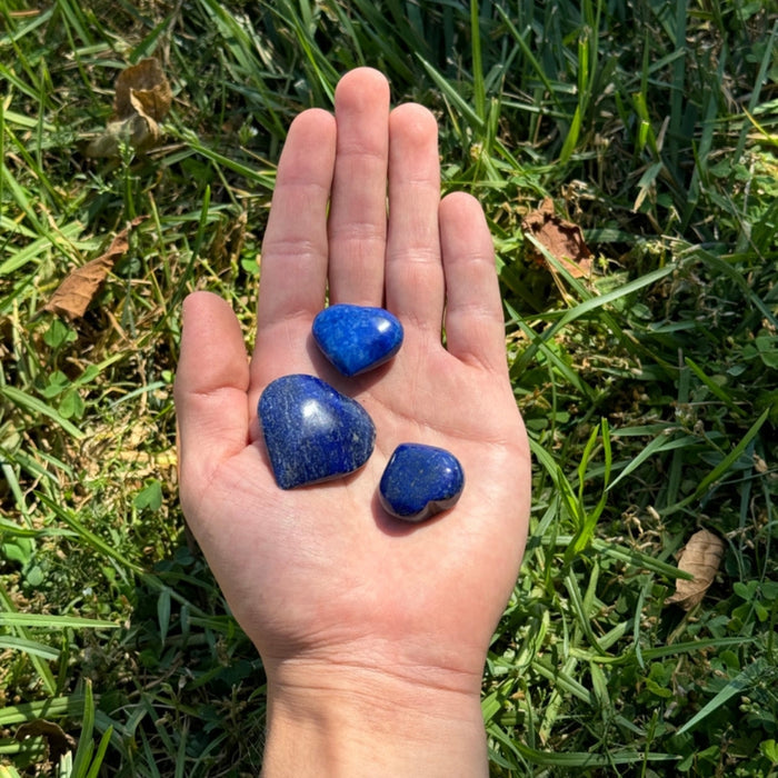 Lapis Lazuli Mini Heart