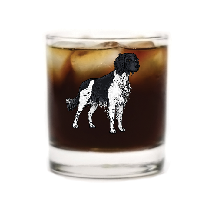 Large Münsterländer Whiskey Glass