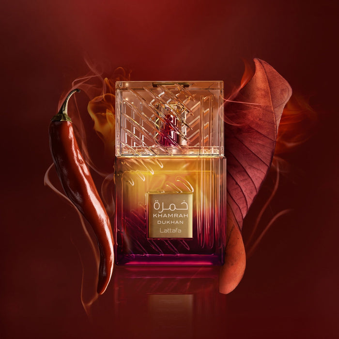 Lattafa Khamrah Dukhan 100ml لطافة خمرة دخان - Princess Cosmetics Qatar
