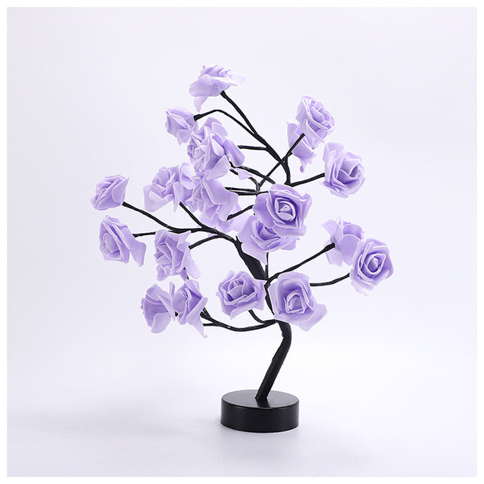 Black tree / Purple Rose