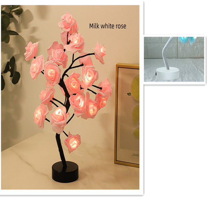 White tree / Milk white rose