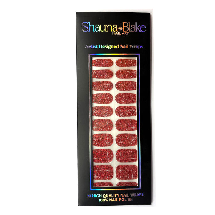 Let it Snow No Light Gel Nail Wraps (NLG)