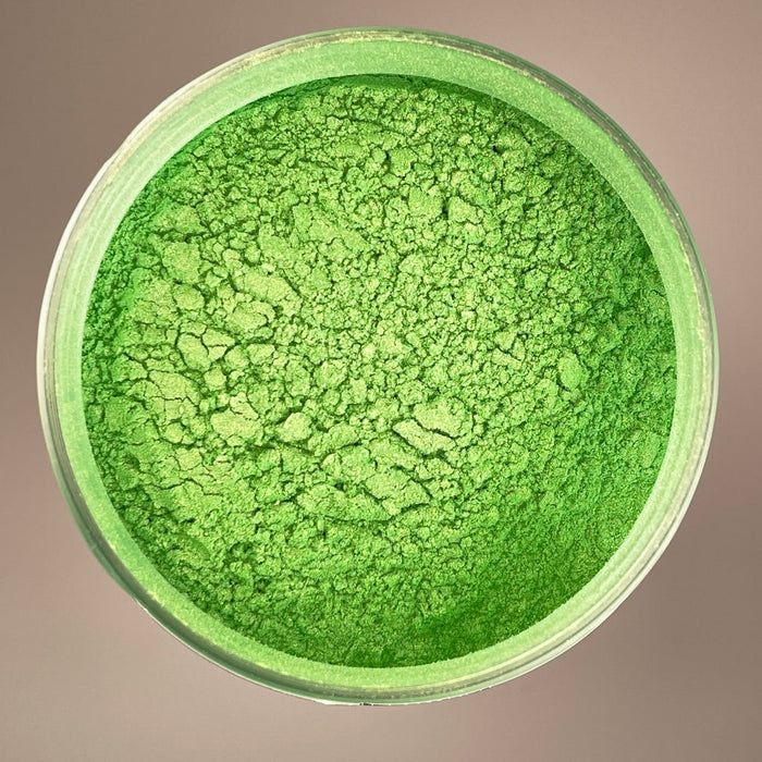 Lime Green Beaver Dust Mica Pigments